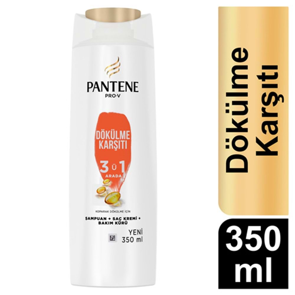 PANTENE 3/1 350ML SAÇ DÖKÜLMESİ ŞAMPUAN