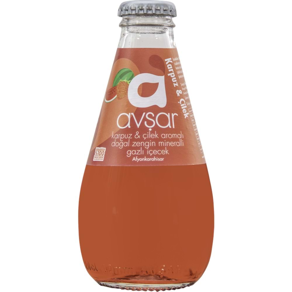 AVŞAR 200ML KARPUZ ÇİLEK MADEN SUYU