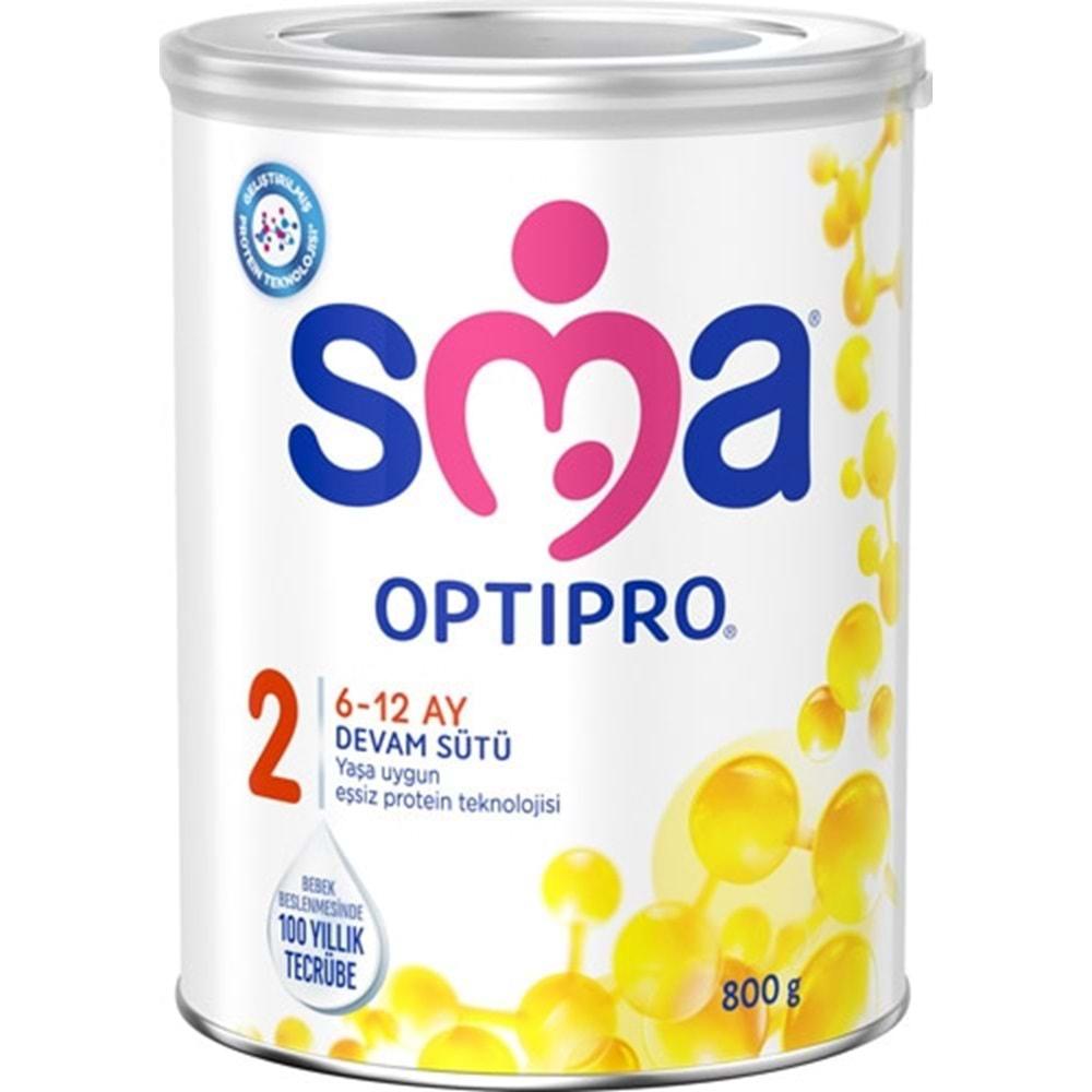 SMA 2 PROBİYOTİK 800 GR BEBEK SÜTÜ.