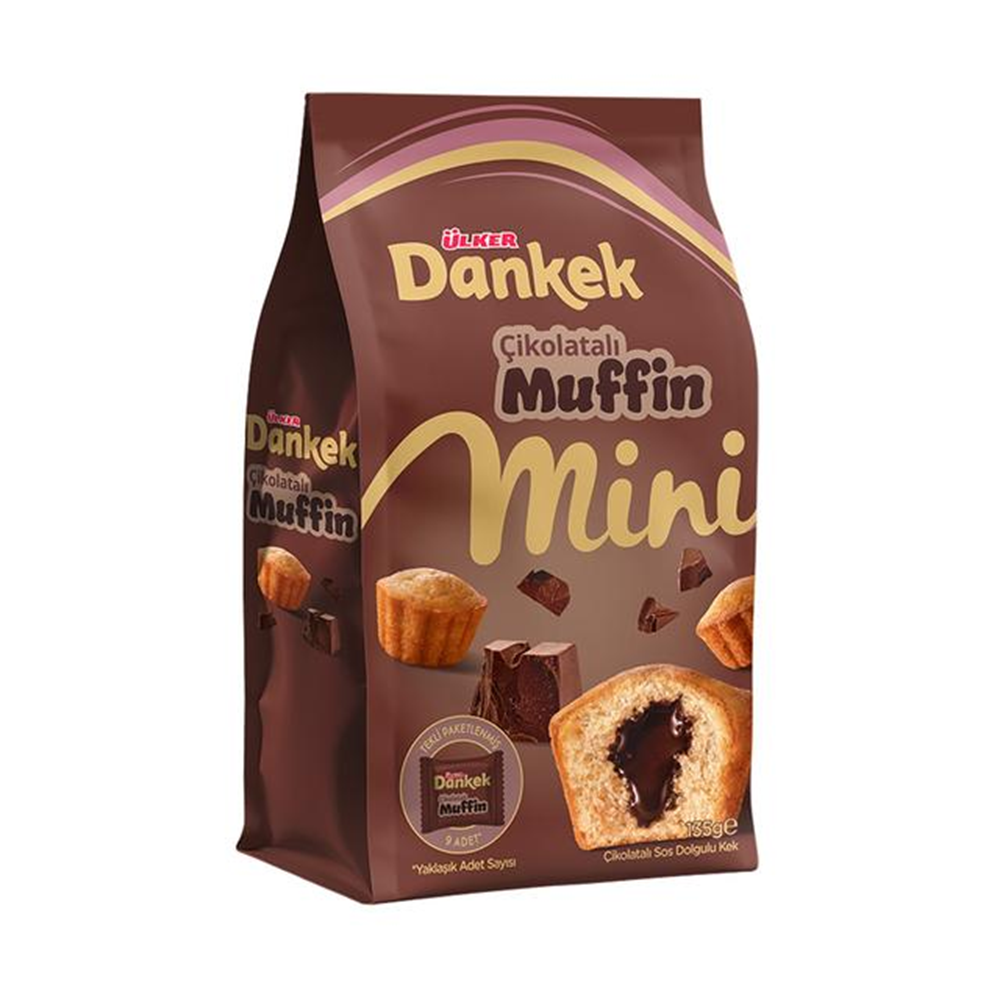 ÜLKER DANKEK MİNİ ÇİKOLATALI MUFFİN 135 GR