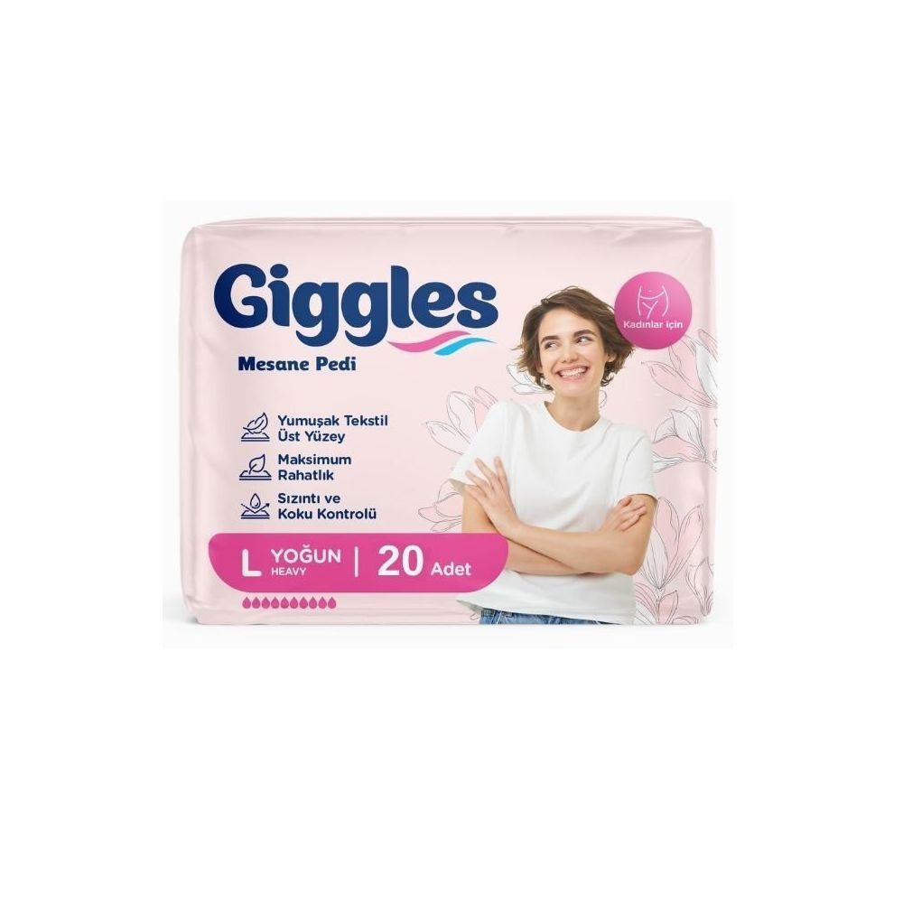 GIGGLES MESANE PEDİ LARGE 20 Lİ