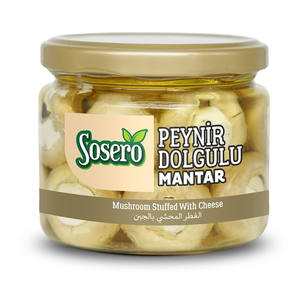 SOSERO 290gr PEYNİR DOLGULU MANTAR