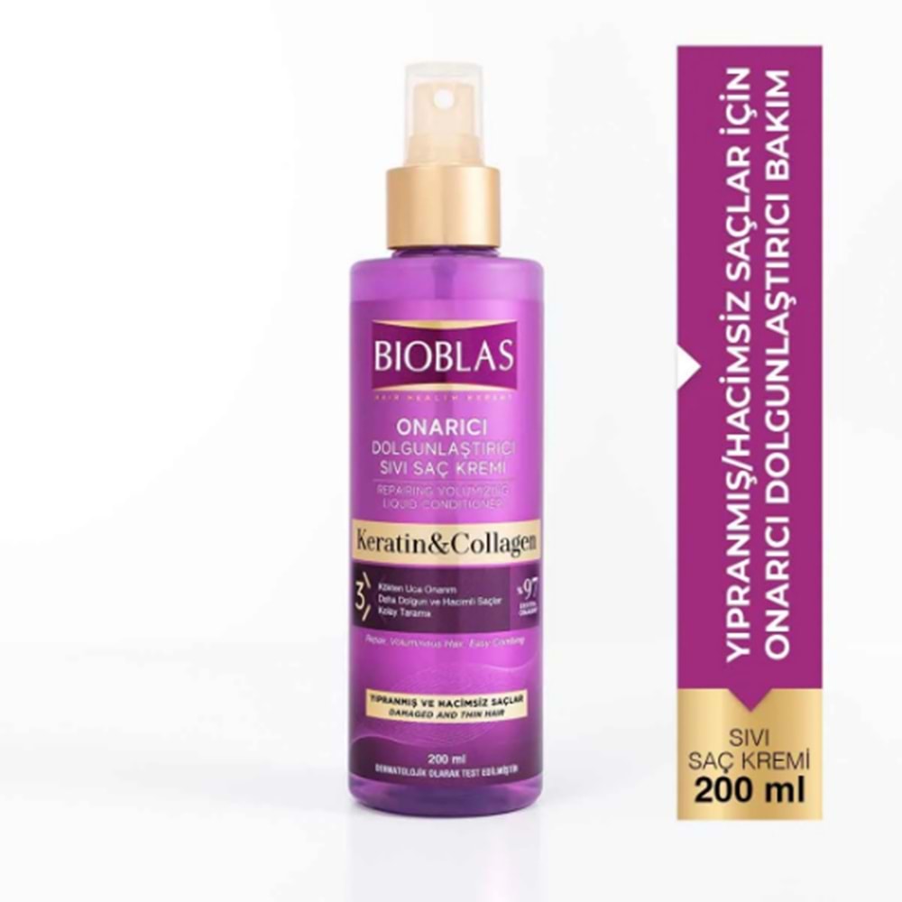 BIOBLAS ONARICI DOLDUNLAŞTIRICI SIVI SAÇ KREMİ 200 ML