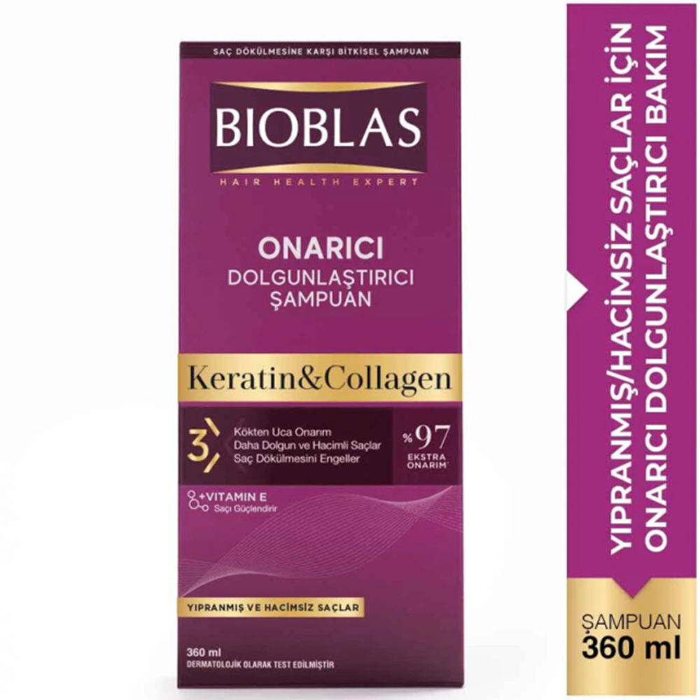 BIOBLAS 360ML ONARICI DOLGUNLAŞTIRICI ŞAMPUAN