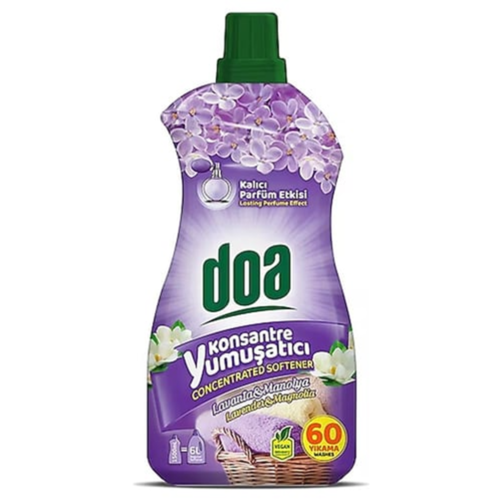 Doa Konsantre Yumuşatıcı lavanta manolya 60 Yıkama 1500 ml