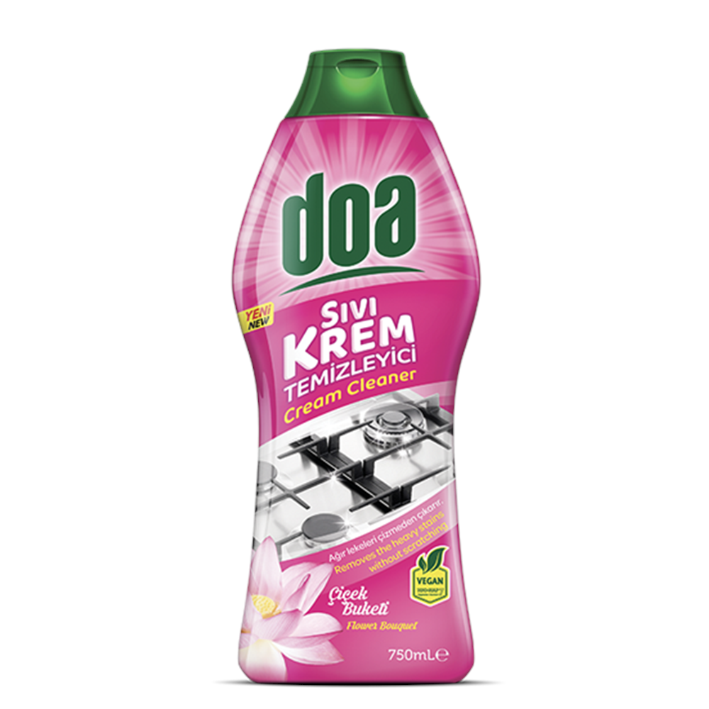 DOA SIVI KREM TEMİZLEYİCİ ÇİÇEK BUKETİ 750 ML