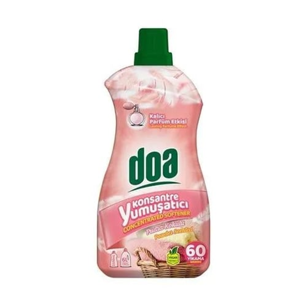 Doa Konsantre Yumuşatıcı Pudra Kokulu 60 Yıkama 1500 ml
