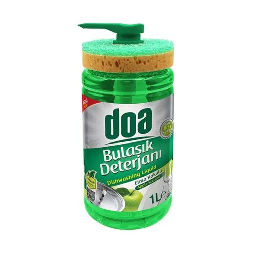 DOA BULAŞIK DETERJANI 1000 ML LİMON SÜNGERLİ