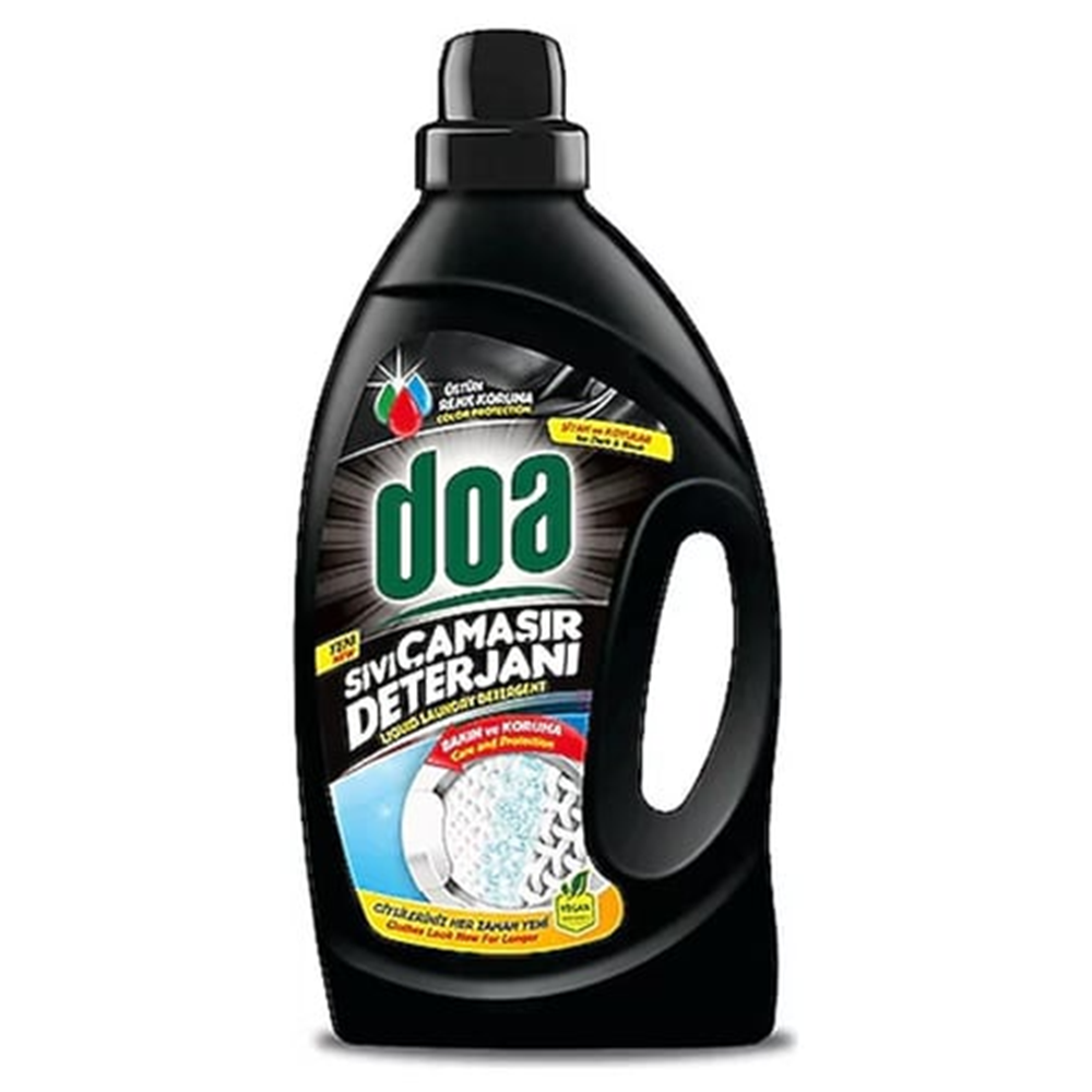 Doa Sıvı Çamaşır Deterjanı Siyah ve Koyular 2.7 lt