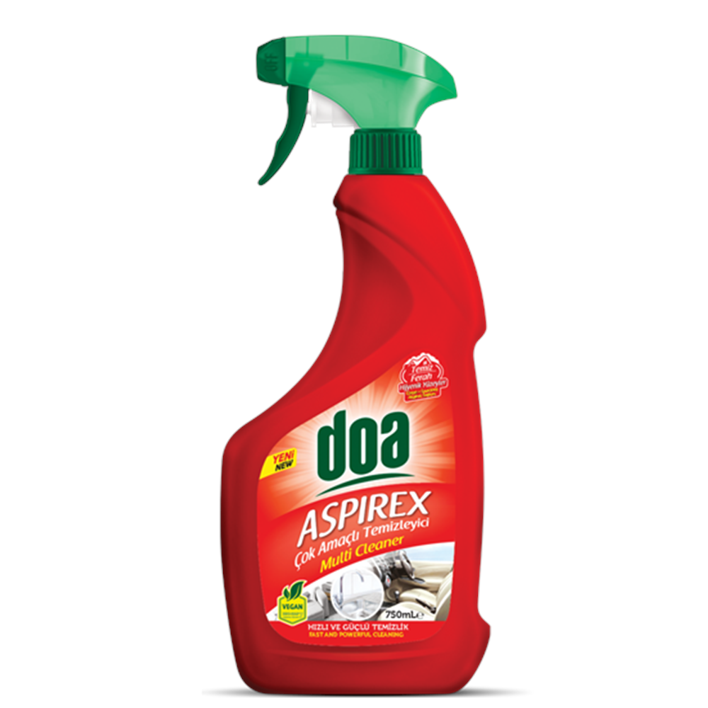 DOA ASPİREX ÇOK AMAÇLI TEMİZLEYİCİ SPREY 750 ML