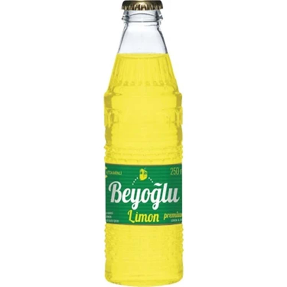 BEYOĞLU 250ML LİMON GAZLI İÇECEK