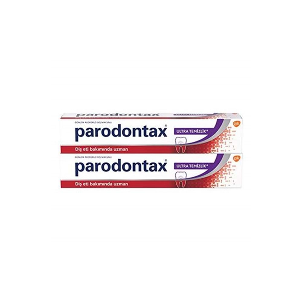 PARODONTAX 75ML+75ML BEYAZLATICI DİŞ MACUNU