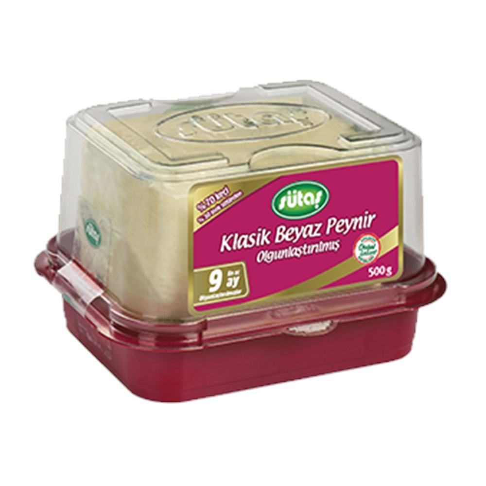 SÜTAŞ OLGUNLAŞTIRILMIŞ %70 KEÇİ BEYAZ PEYNİR 500 GR