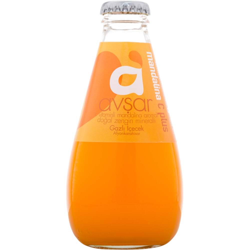 AVŞAR 200ML C-VİTAMİN MANDALİNA MADEN SUYU