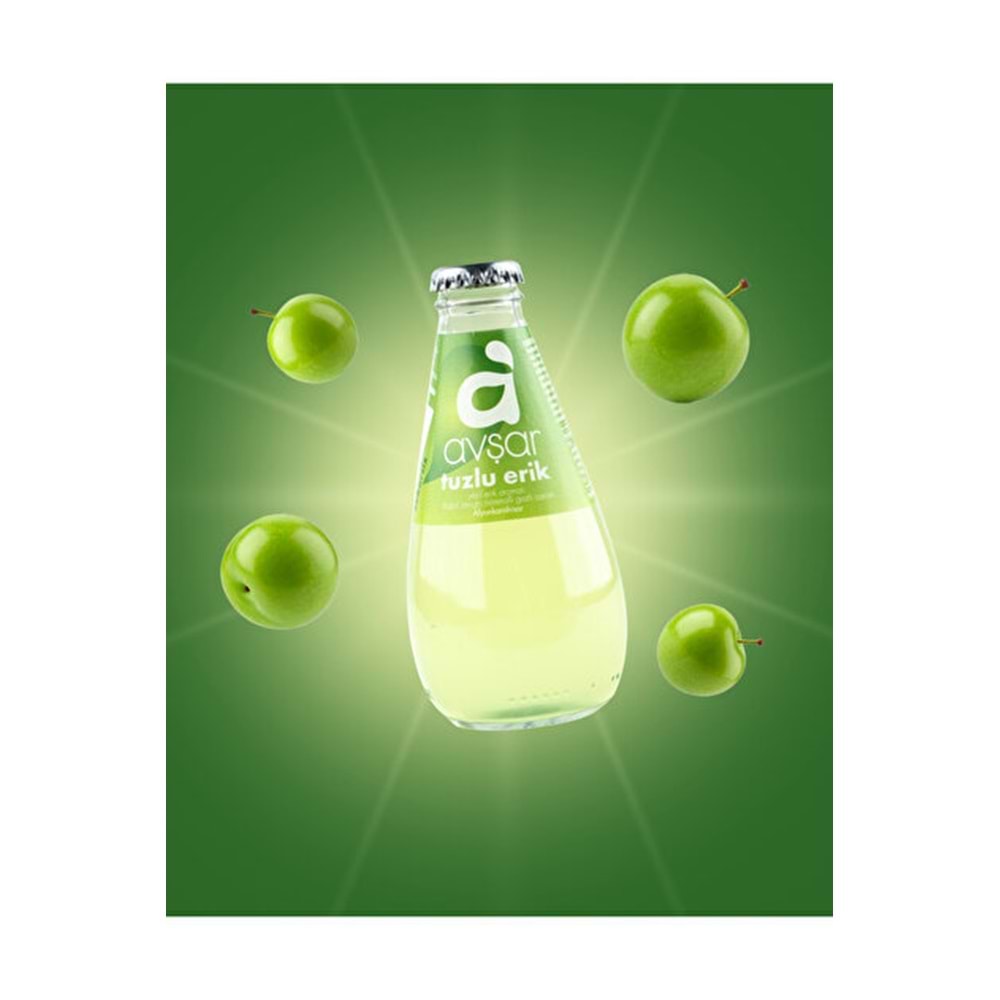 AVŞAR 200ML TUZLU ERİK MADEN SUYU