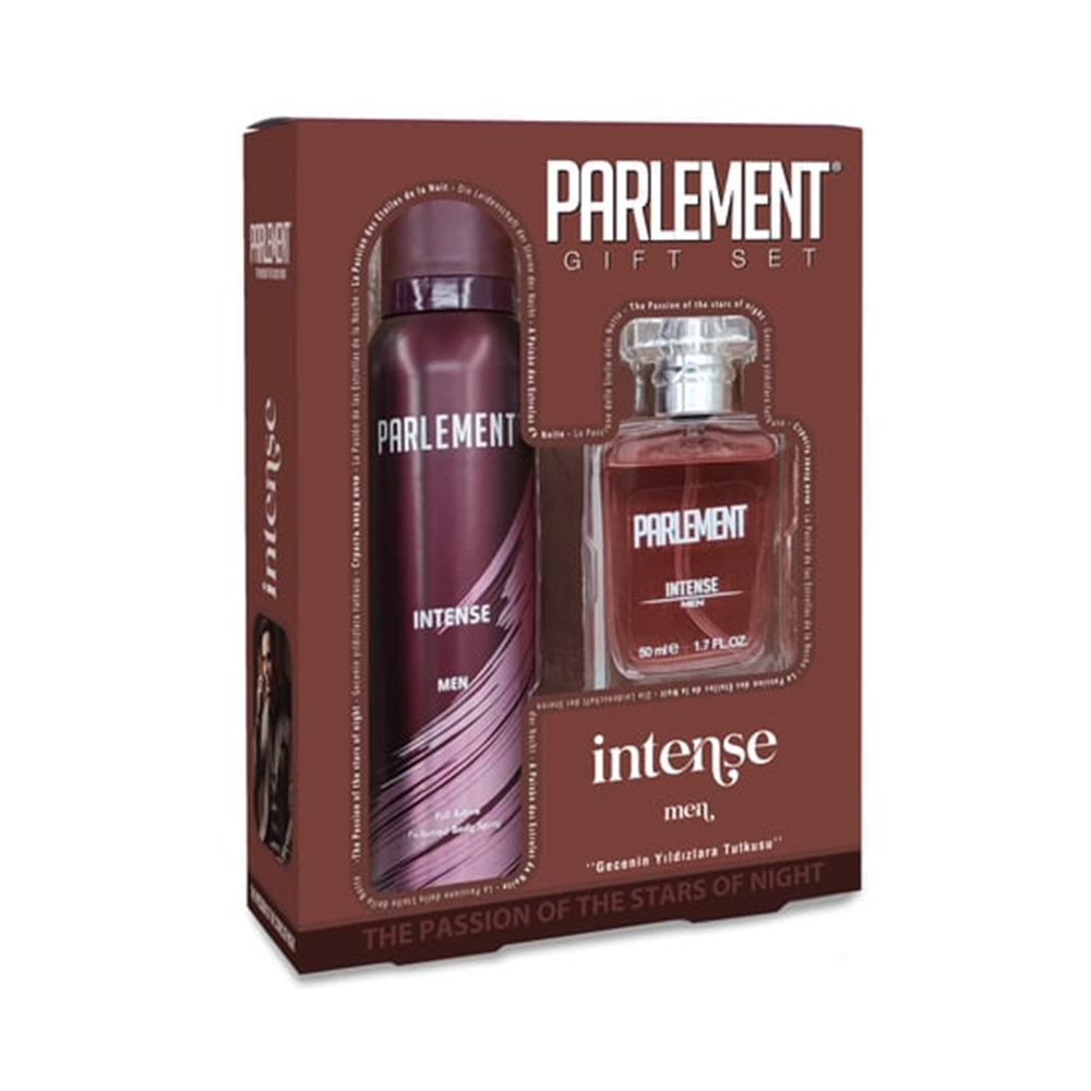 PARLEMENT KOFRE SET ERKEK İNTENSE 50ML EDP+ DEODORANT