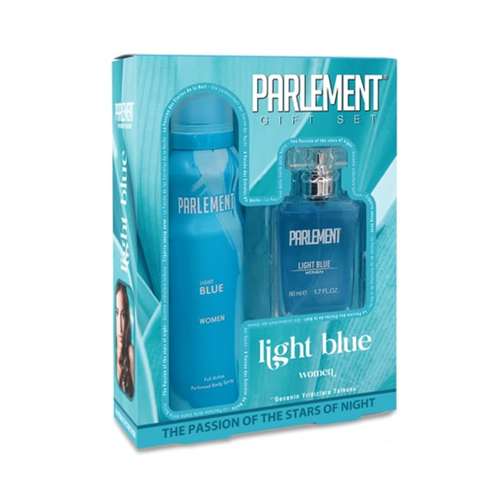 PARLEMENT KOFRE SET KADIN LİGHT BLUE 50ML EDP+ DEODORANT