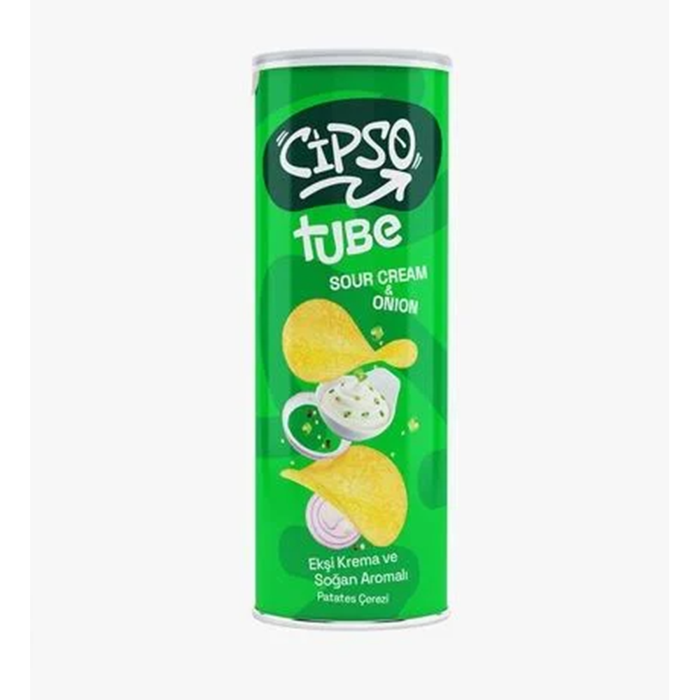 CİPSO TUBE EKŞİ KREMA&SOĞ. PAT. ÇEREZİ 90X19 Kutu