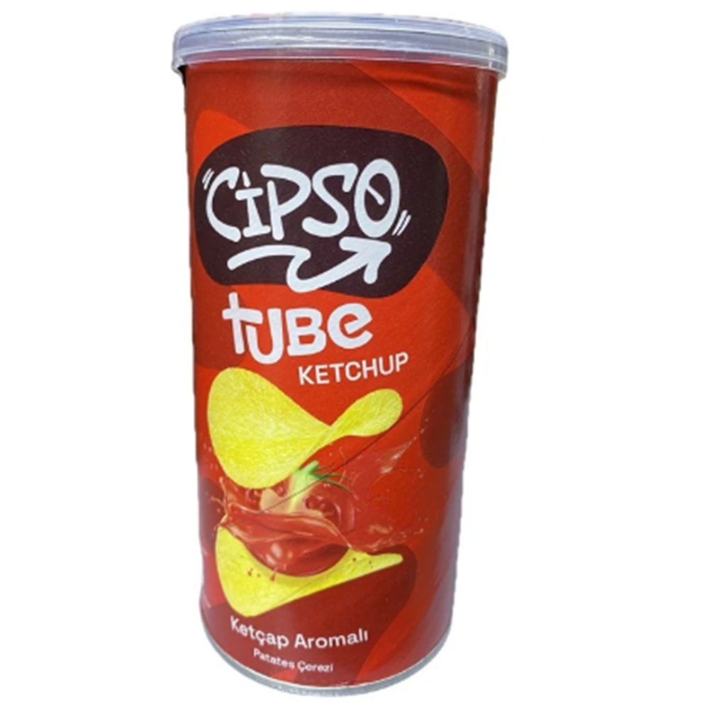CİPSO TUBE KETÇAP PATATES ÇEREZİ 90X19 Kutu