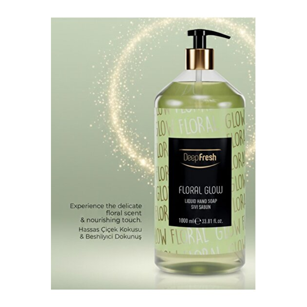DEEP FRESH SIVI SABUN 1LT POMPALI FLORAL GLOW