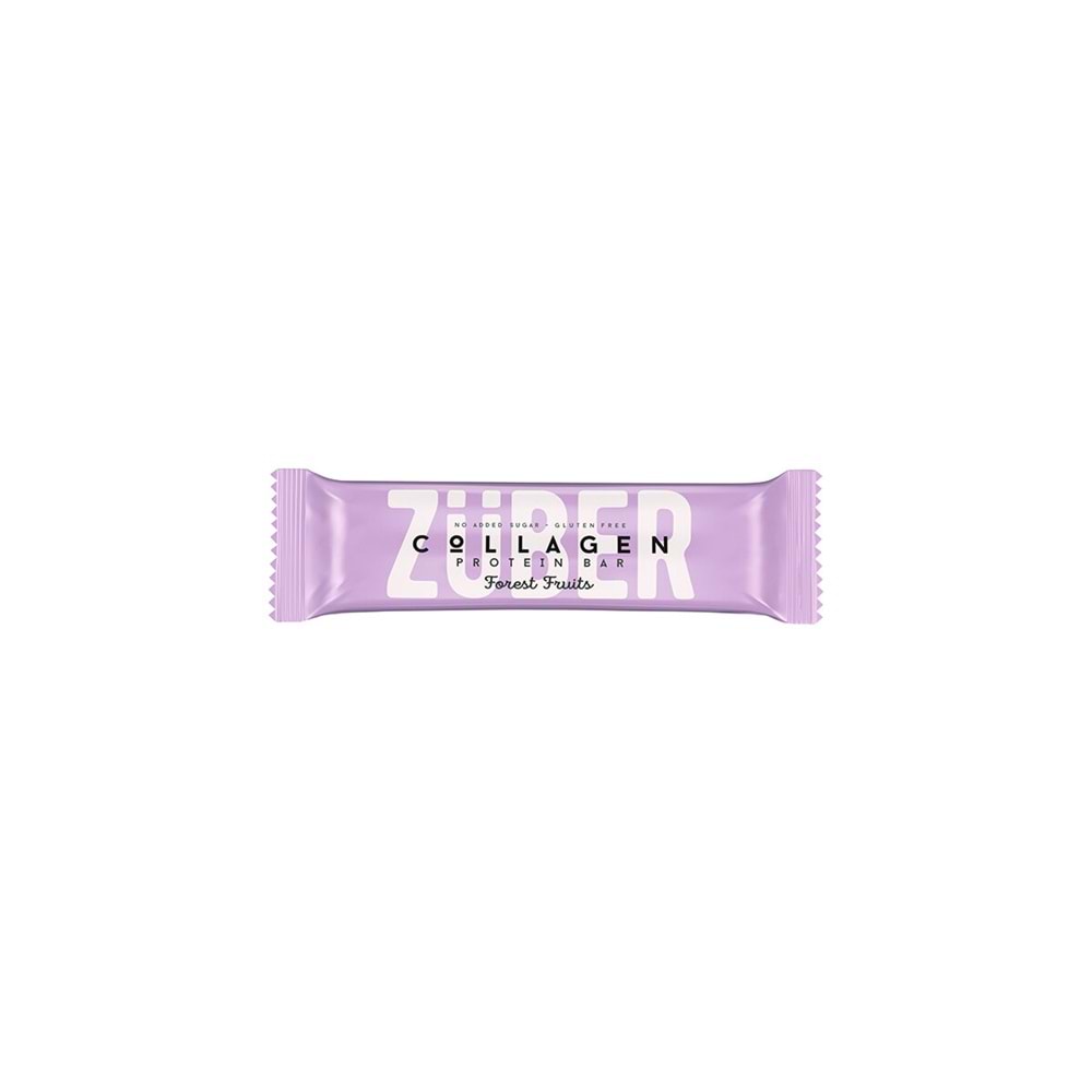 ZÜBER KOLAJEN PROTEIN BAR ORMAN MEYVELİ 35GR