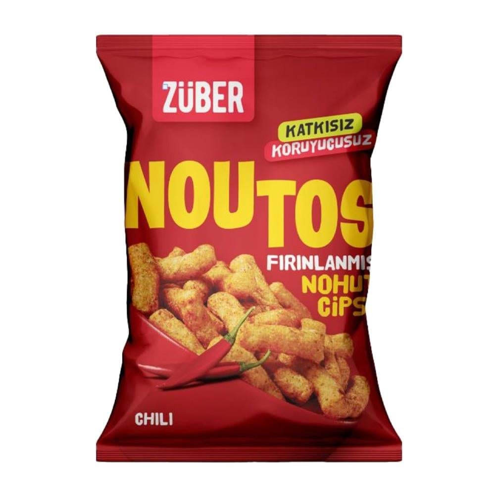 ZÜBER NOUTOS CHILI NOHUT CİPSİ 55 GR
