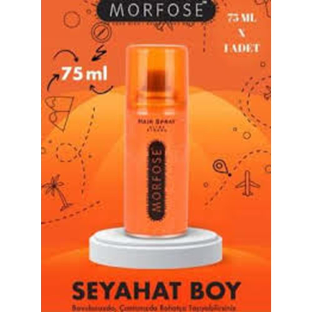 MORFOSE SAÇ SPREYİ 75 ML TURUNCU