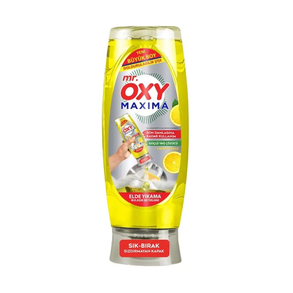 MR.OXY BULAŞIK DETERJANI 650ML LİMON