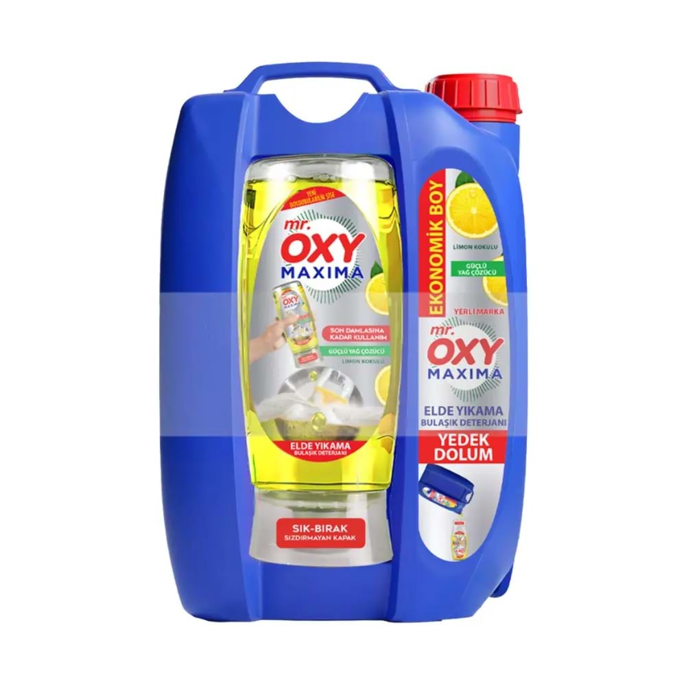 MR.OXY BULAŞIK DETERJANI 3500ML+500ML LİMON