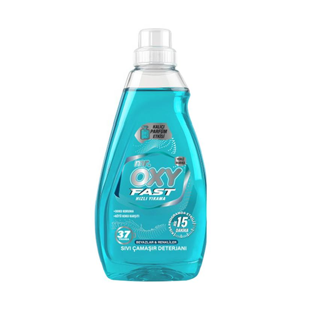 Mr.Oxy Fast Sıvı Deterjan Renkliler&Beyazlar 1480 ml