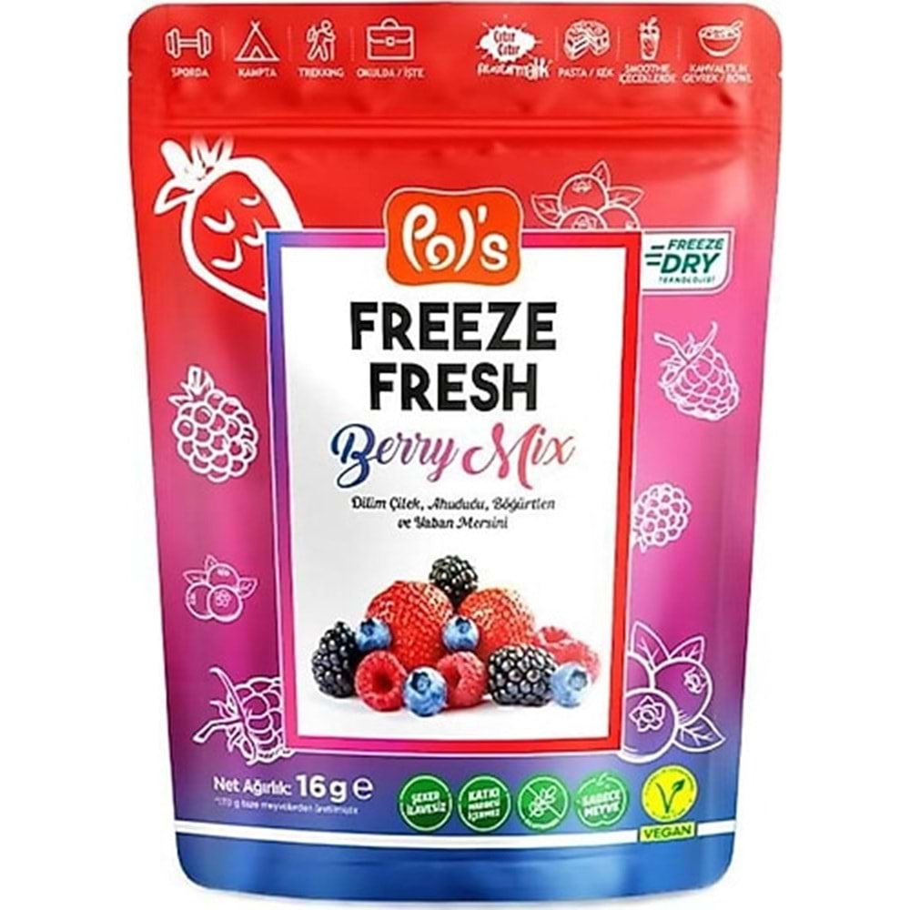 POLS FREEZE BERRY MIX 16GR