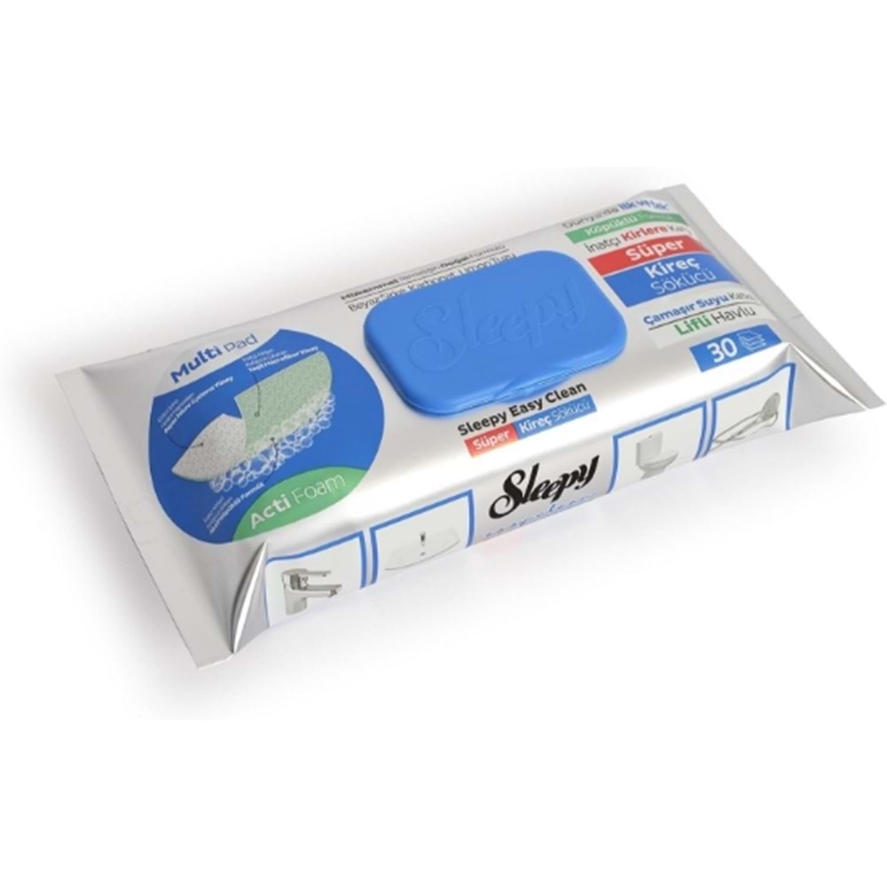 SLEEPY KİREÇ ÇÖZÜCÜ ISLAK HAVLU 30 LU