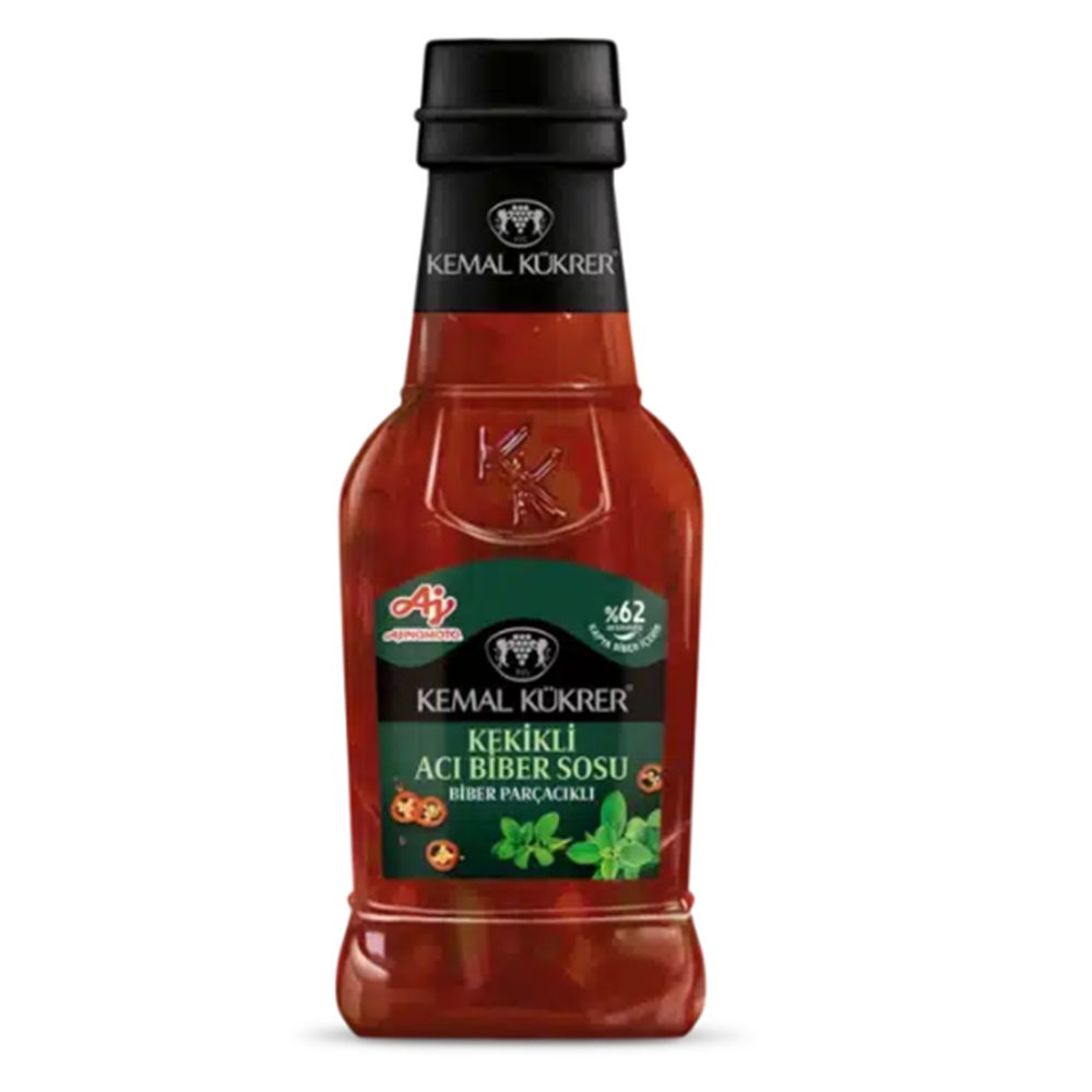 KEMAL KÜKRER KEKİKLİ ACI BİBER SOS 250 ML