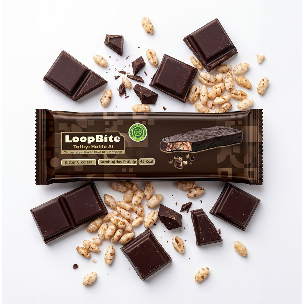 LOOP BITE KARABUĞDAY PATLAĞI GLUTENSİZ 10GR
