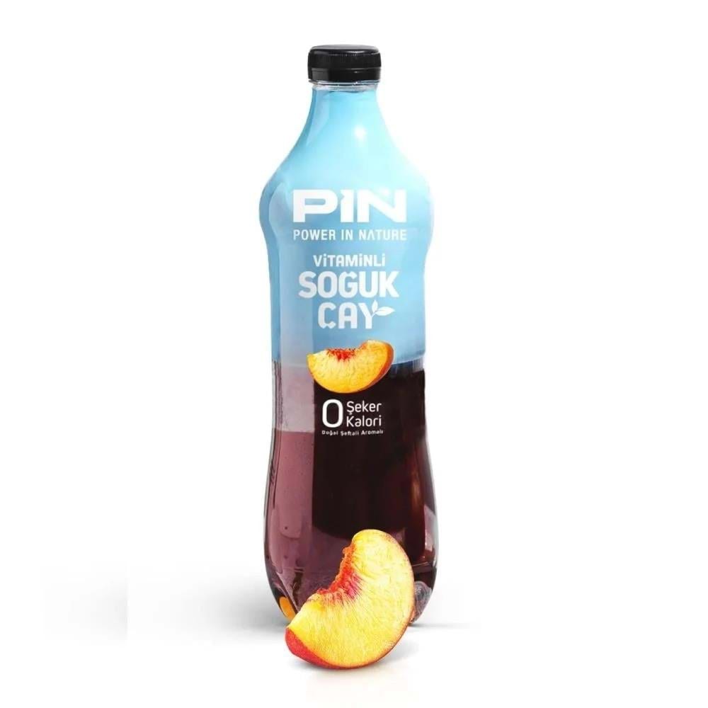 PİN SOĞUK ÇAY VİTAMİNLİ ŞEFTALİ 1LT SIFIR ŞEKER