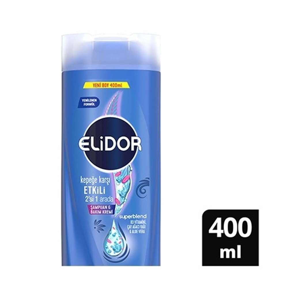 ELİDOR 400ML 2/1 kepeğe karşı ŞAMPUAN