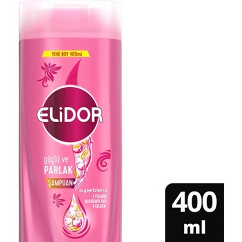 ELİDOR 400ML GÜÇLÜ PARLAK ŞAMPUAN