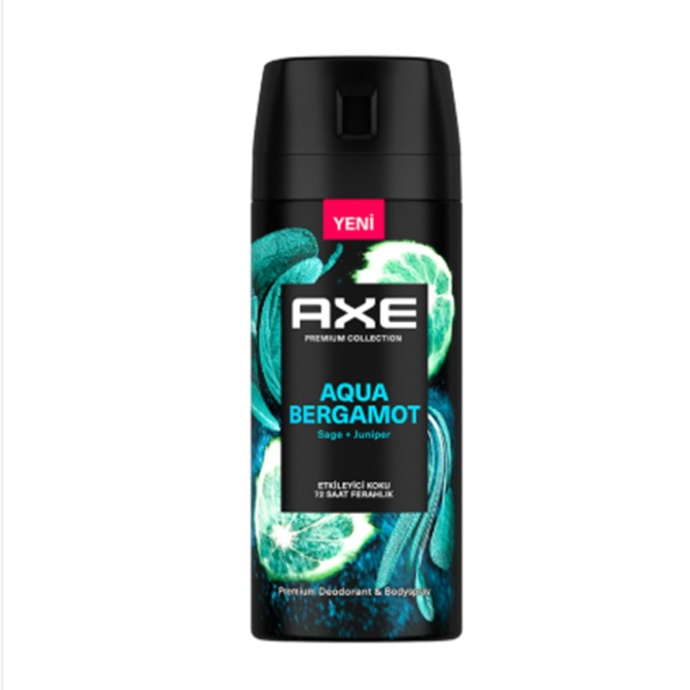 AXE DEO PREMIUM AQUA BERGAMOT 150ML