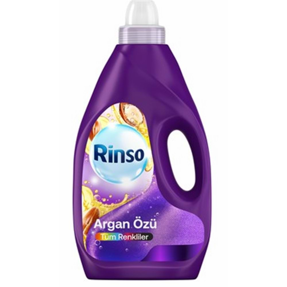 RİNSO SIVI DETERJAN 1500ML KOMPLE BAKIM ARGAN