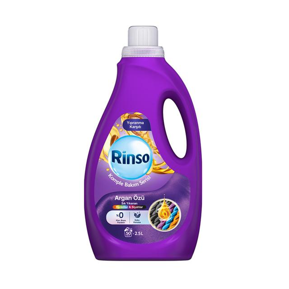 RİNSO SIVI DETERJAN ARGAN 2500 ML