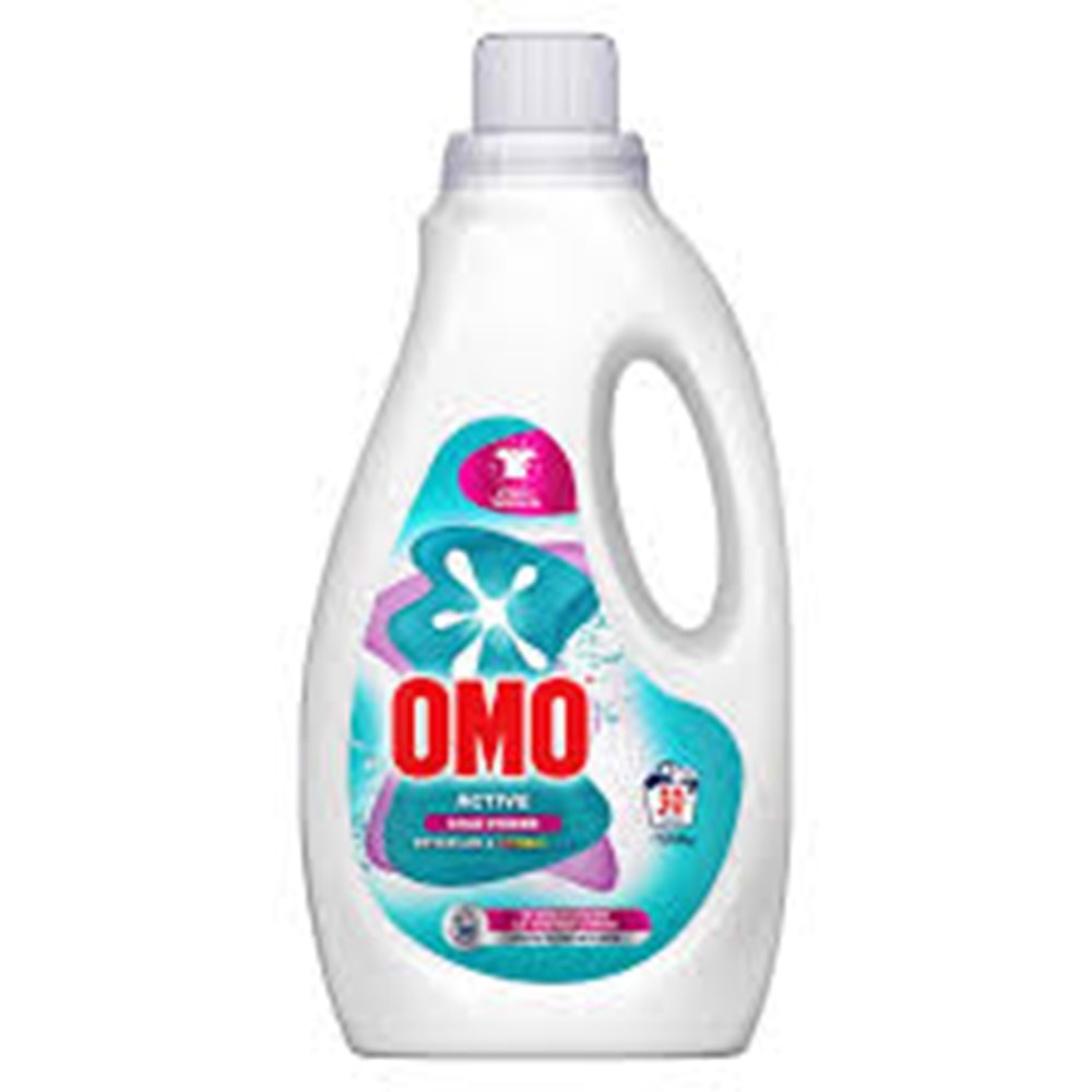 OMO SIVI DETERJAN ACTİVE BEYAZ VE RENKLİLER 1500 ML