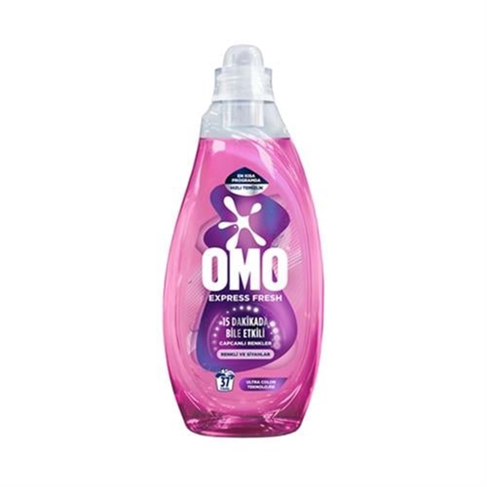 OMO SIVI DETERJAN EXPRES 1480ML HİPO ELERJENİK 37 YIKAMA