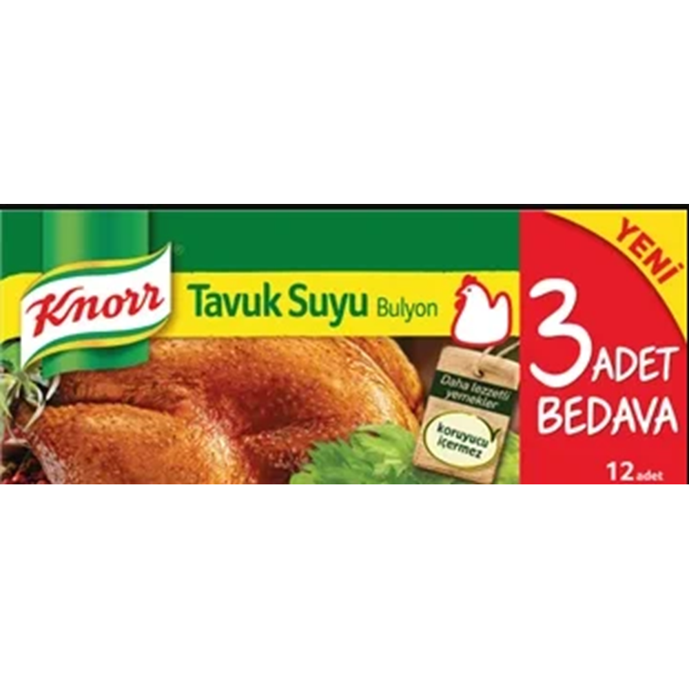 KNORR TAVUK BULYON 120GR.