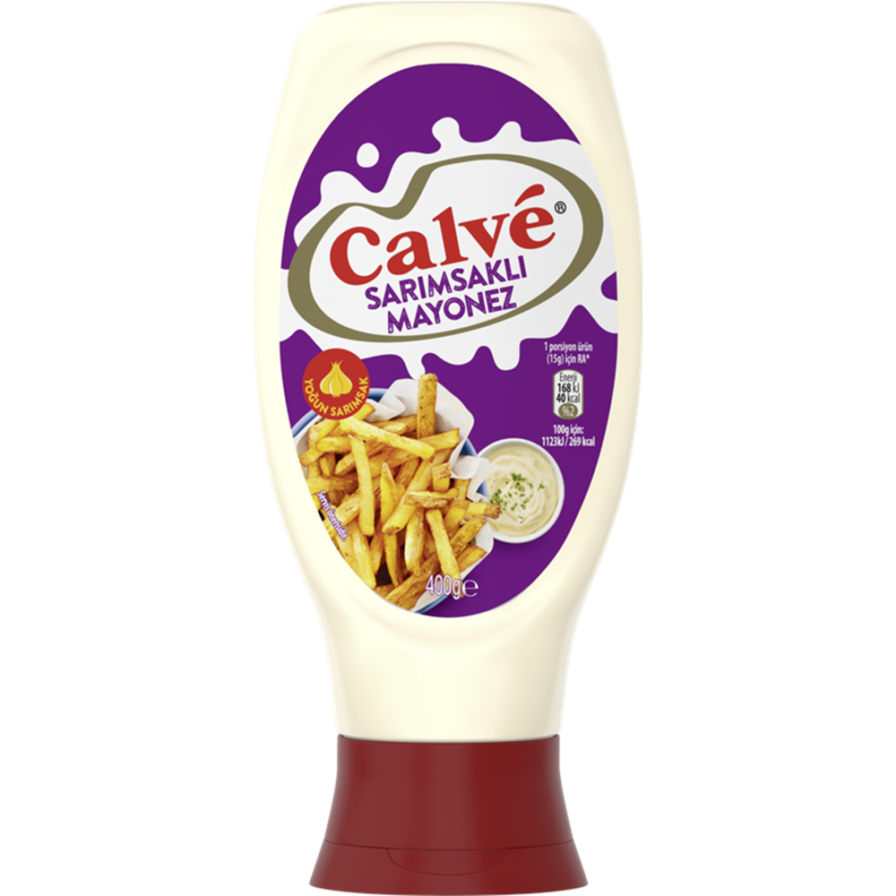 CALVE MAYONEZ SARIMSAKLI 400 GR