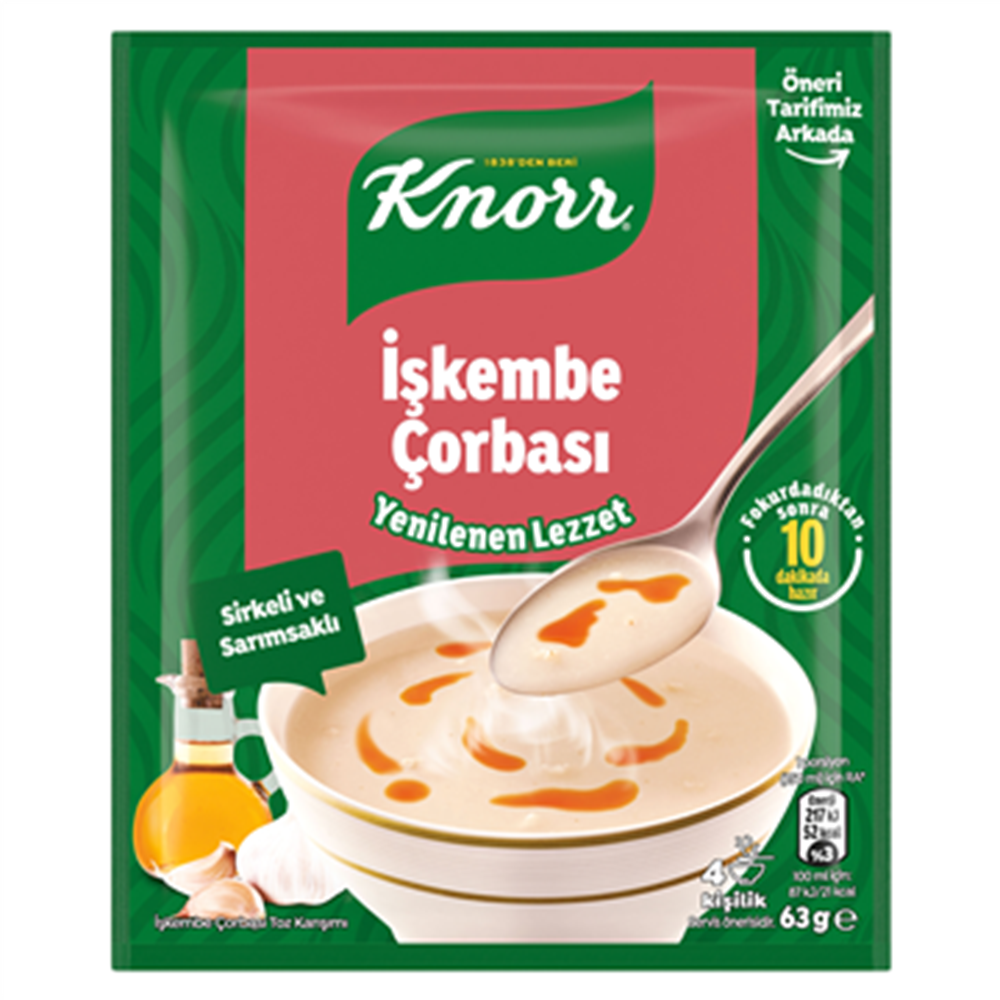 KNORR İŞKEMBE ÇORBASI 63 GR.