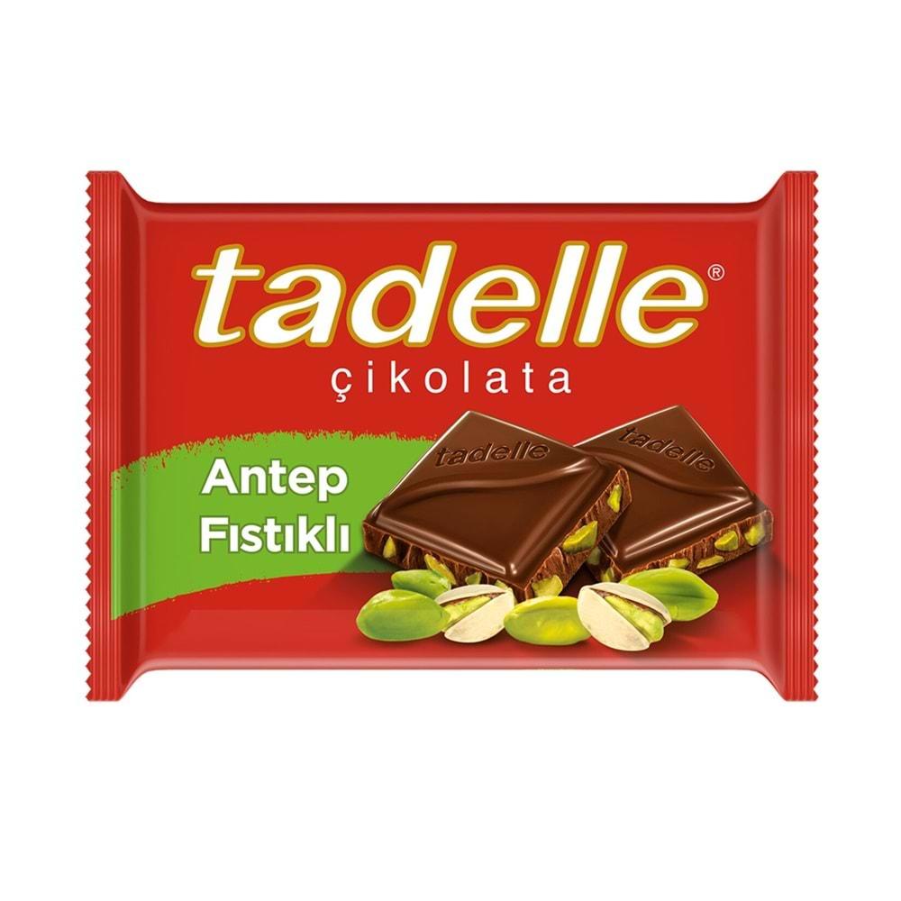 TADELLE TABLET 60GR ÇİKOLATA ANTEP FISTIKLI