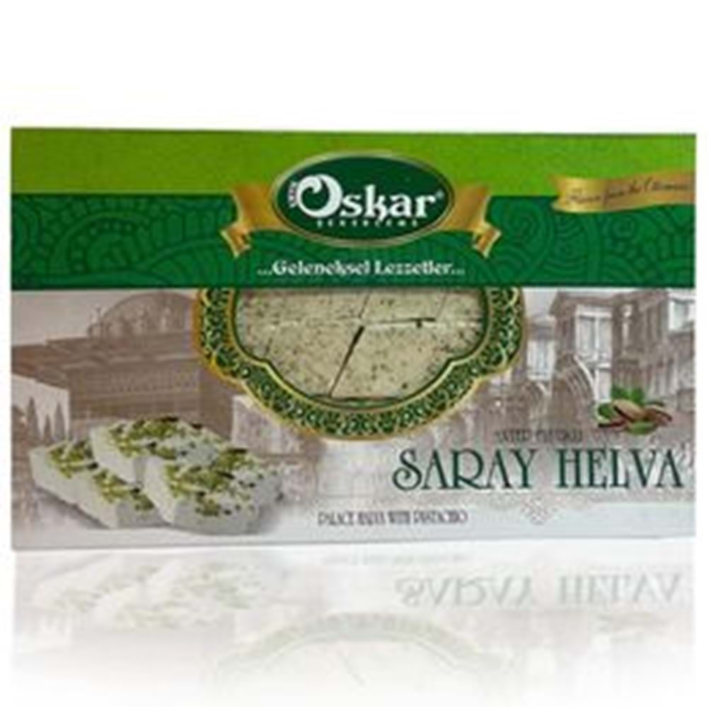 OSKAR SARAY HELVASI 300GR ANTEP FISTIKLI