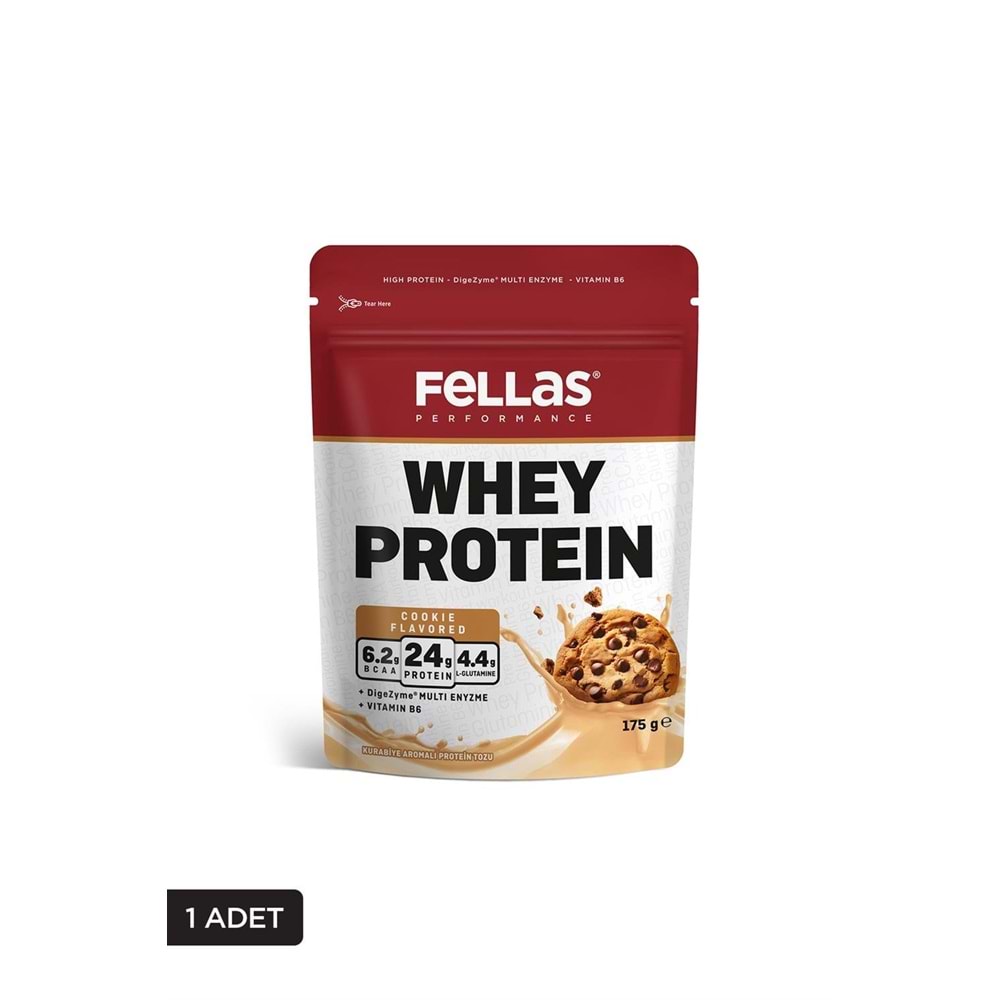 Fellas Protein Tozu Doypack - Kurabiye Aromalı (175g)