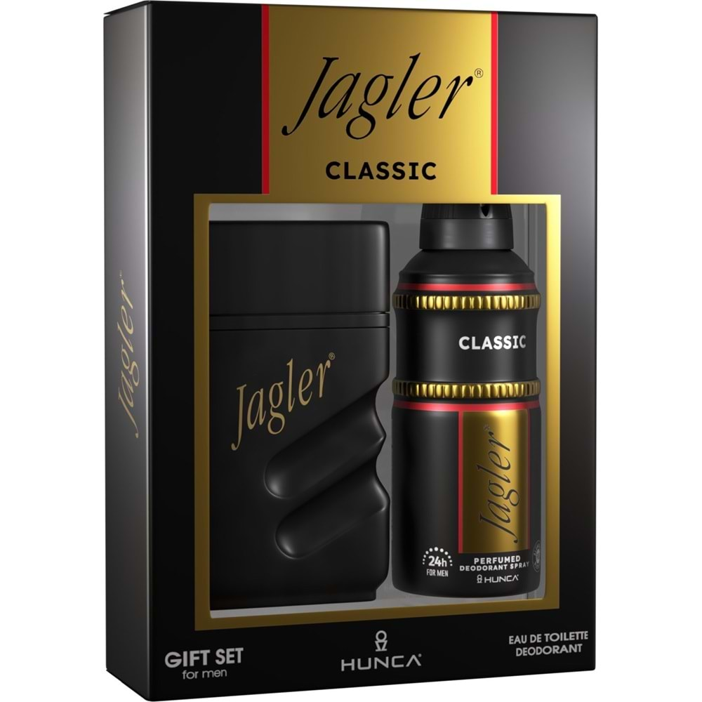 JAGLER KOFRE ERKEK KLASİK 90ML EDT + DEODORANT