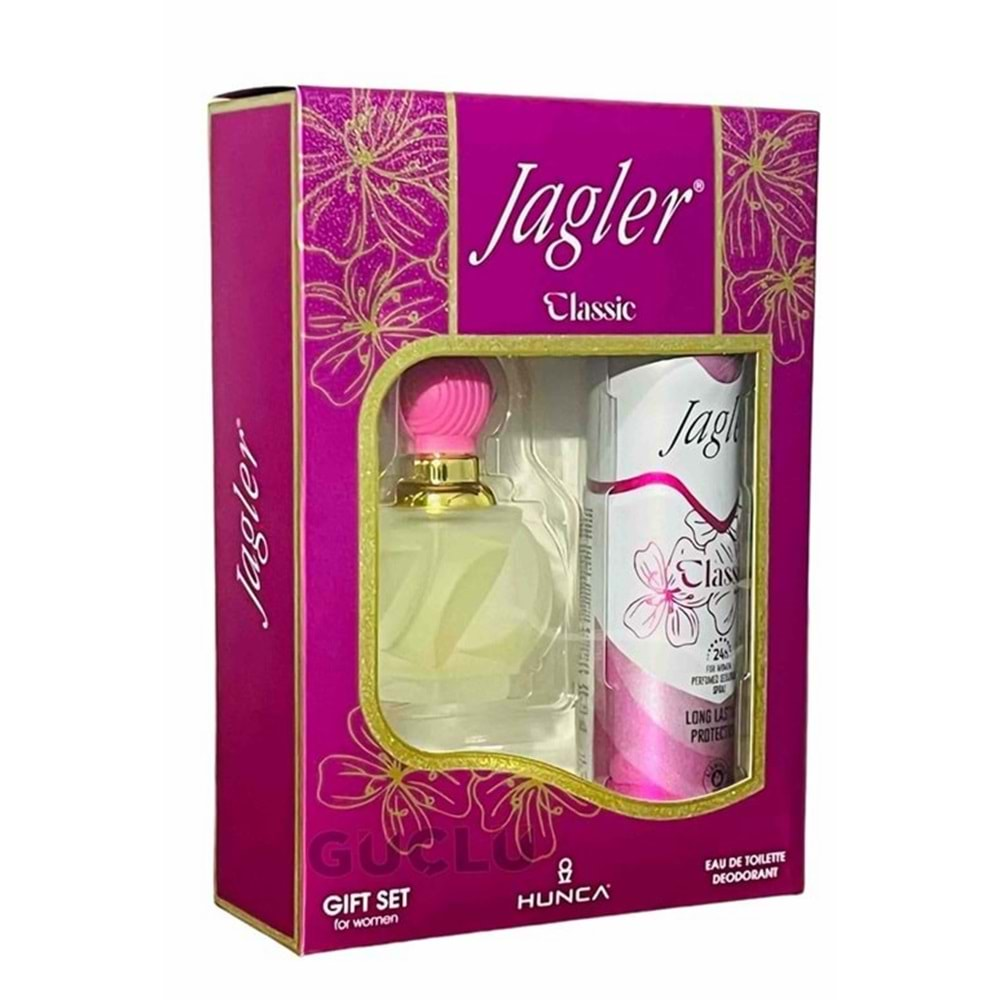 JAGLER KOFRE BAYAN SET EDT+DEODORANT